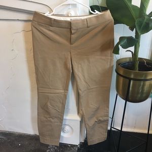 Banana Republic crop office pants petite Sloan fit